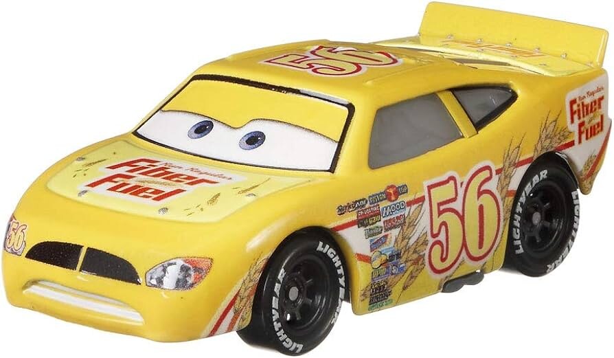 Disney Cars 1/64 Brush Curber GCB94 - Thumbnail