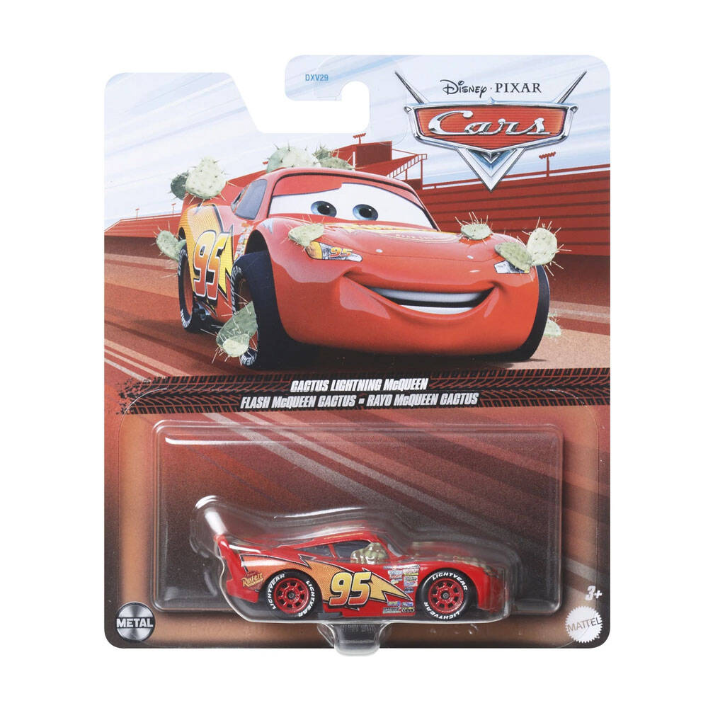 Disney Cars 1/64 Cactus Lightning McQUEEN HTX85