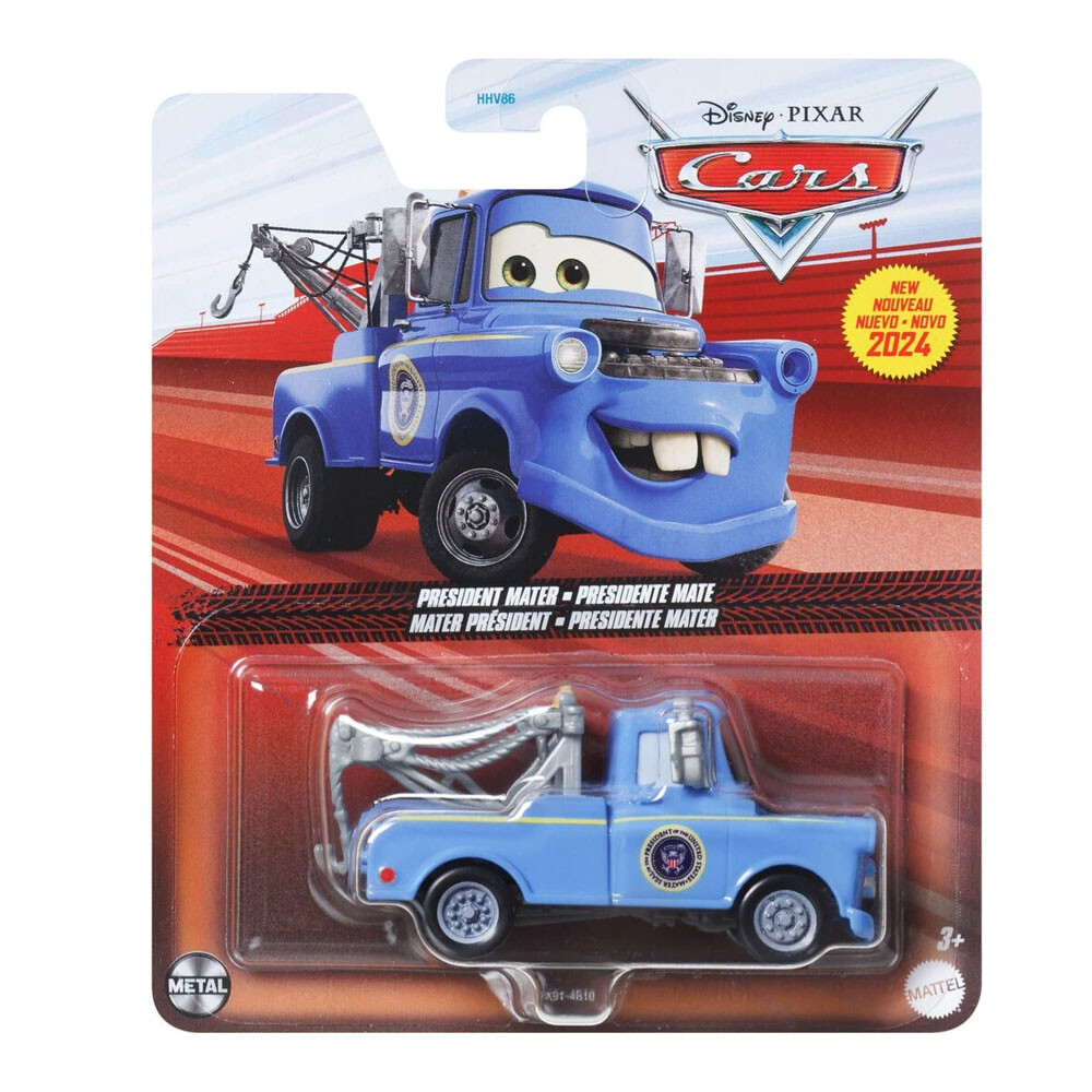 Disney Cars 1/64 Presıdent Mater HTX91 - Thumbnail