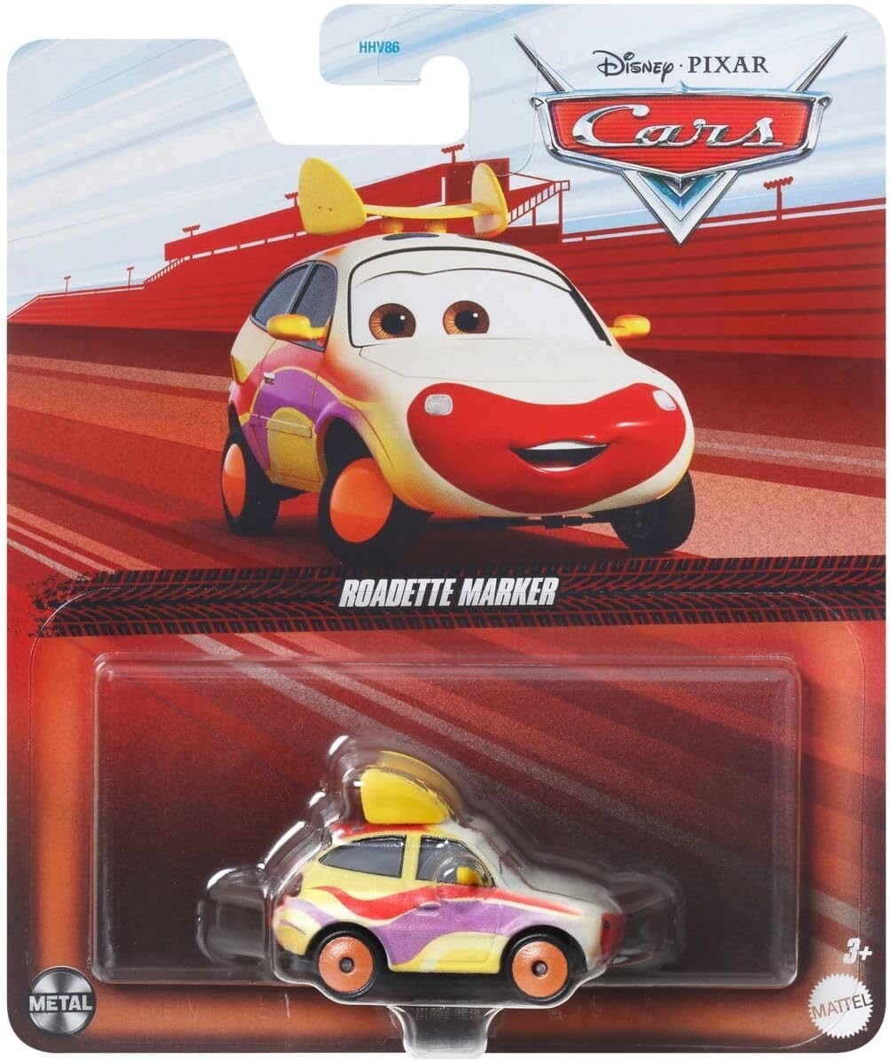 Disney Cars 1/64 Roadette Marker HTX80 - Thumbnail