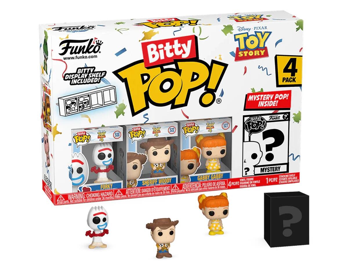 Funko Pop - Funko Bitty Pop 4- Pack Disney Toy Story- Forkys 20240-7168 Funko Pop - Funko Bitty Pop 4- Pack Disney Toy Story- Forkys 20240-7168