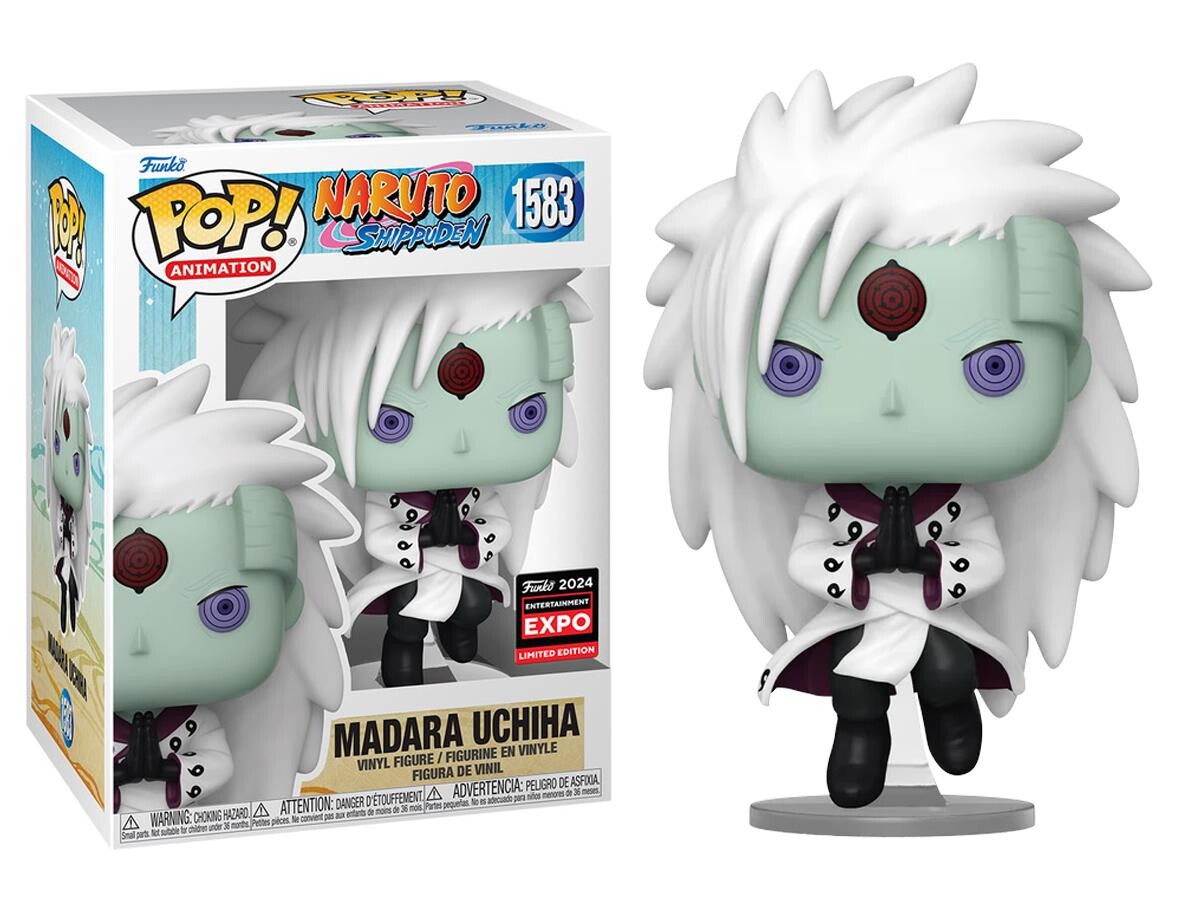 Funko Pop - Funko Pop ANIMATION NARUTO SHIPPUDEN - MADARA UCHIHA CONVENTION LIMITED EDITION NO:1583 20385-7350