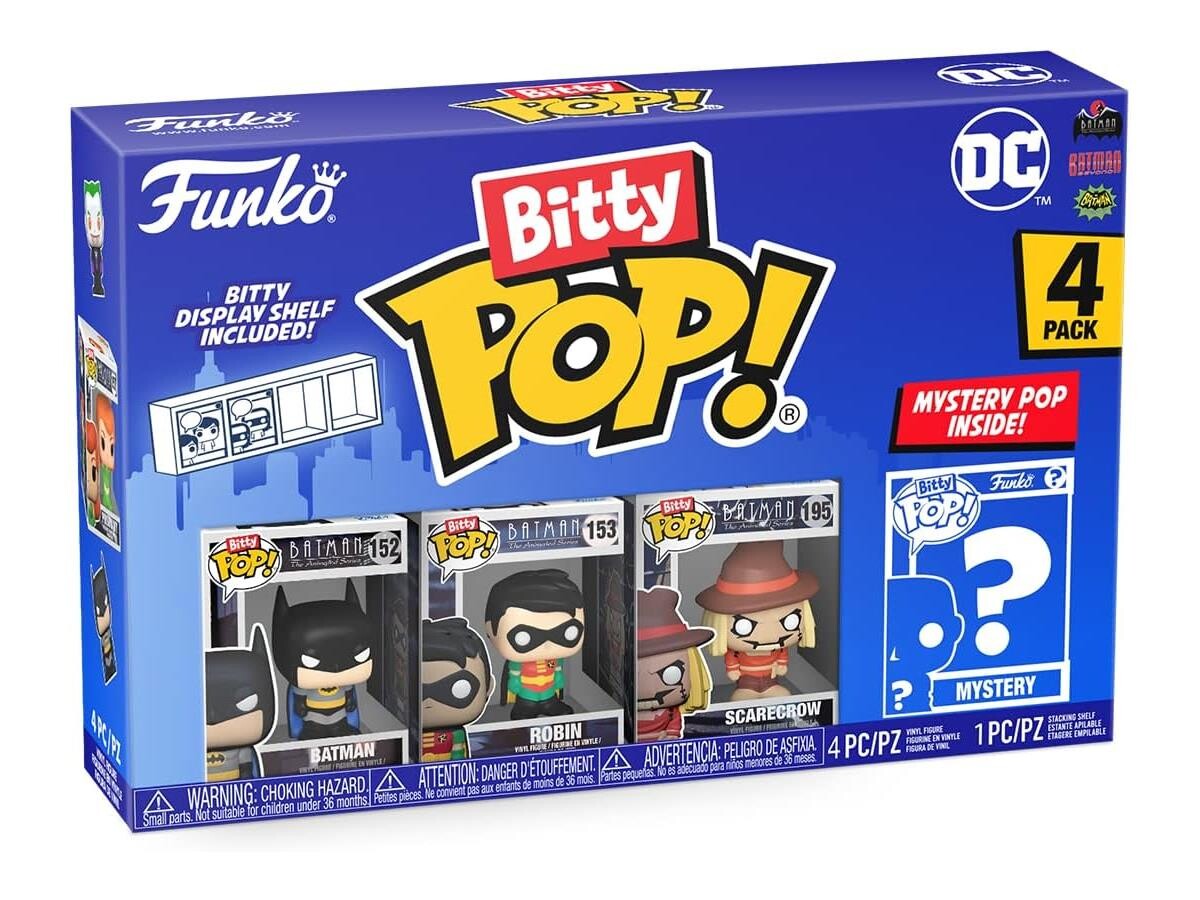 Funko Pop - Funko Pop Bitty Pop 4 Pack: Dc Batman 19804-6782