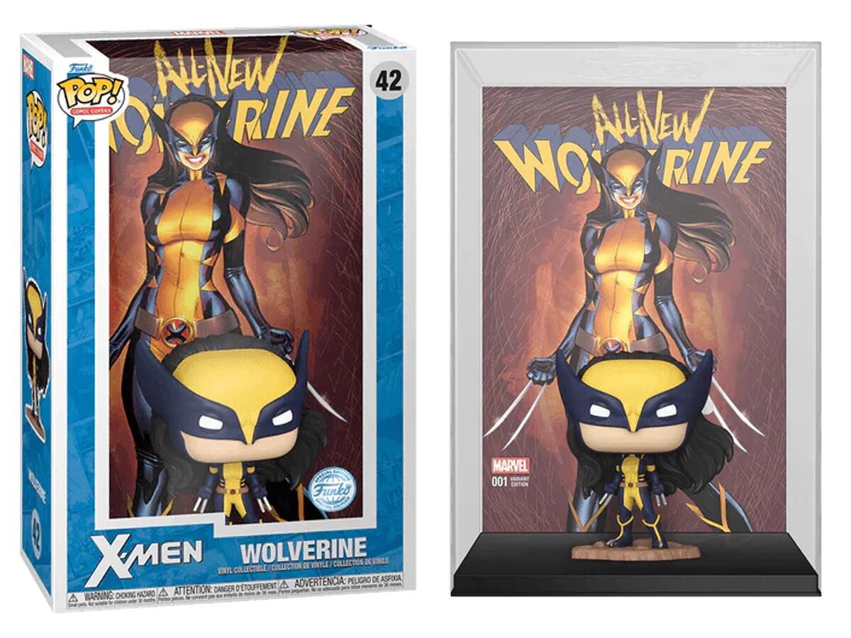 Funko Pop - Funko Pop Comic Covers Marvel X-Men- All New Wolverine Special Edition No:42 20393-7358