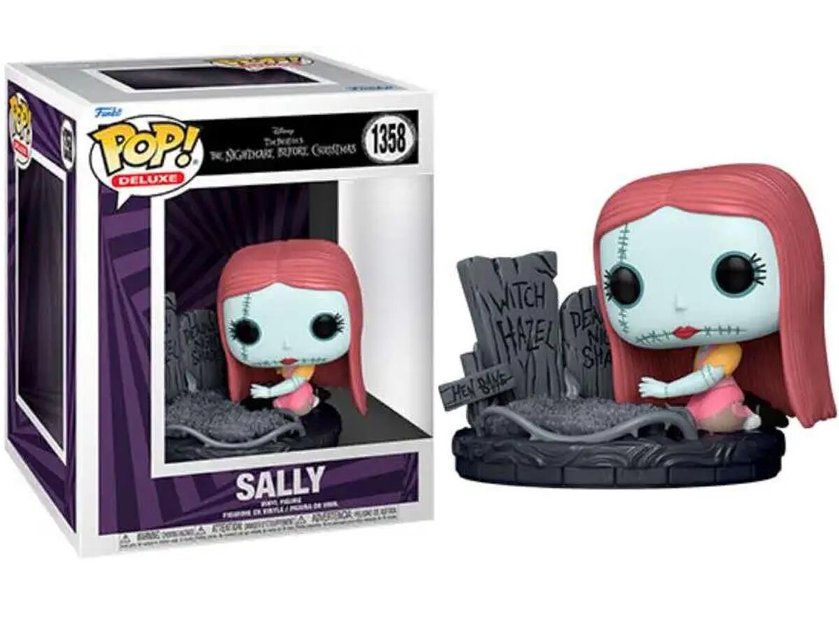 Funko Pop - Funko Pop DELUXE: THE NIGHTMARE BEFORE CHRISTMAS 30TH - SALLY WITH GRAVESTONE NO:1358 19577-6592