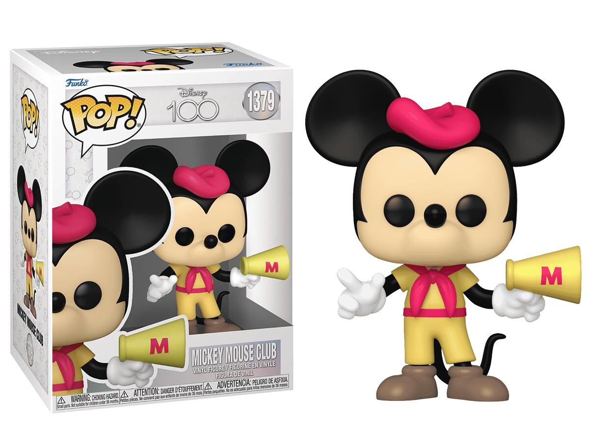 Funko Pop - Funko Pop DISNEY 100TH MICKEY MOUSE CLUB - MICKEY NO:1379 20397-7362