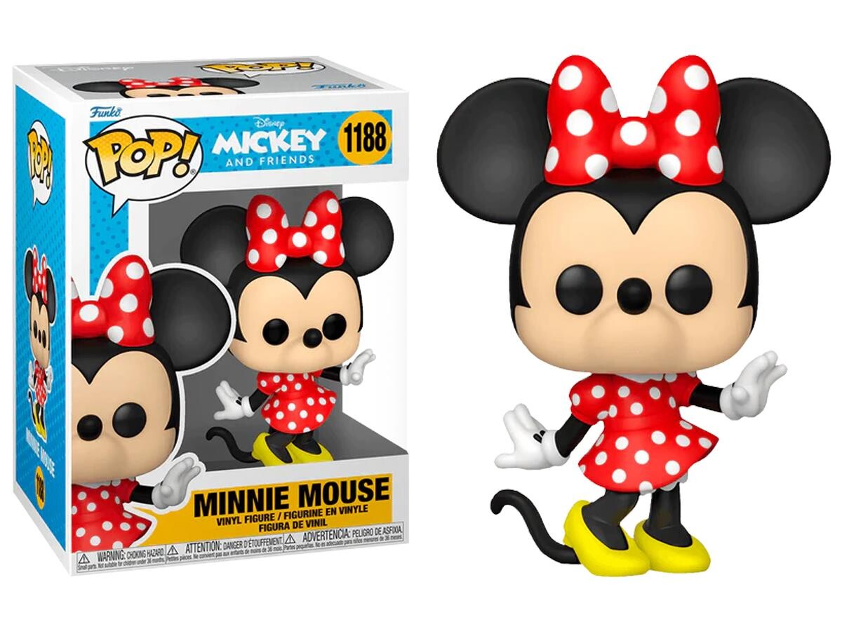 Funko Pop - Funko Pop DISNEY MICKEY AND FRIENDS - MINNIE MOUSE NO:1188 20404-7369