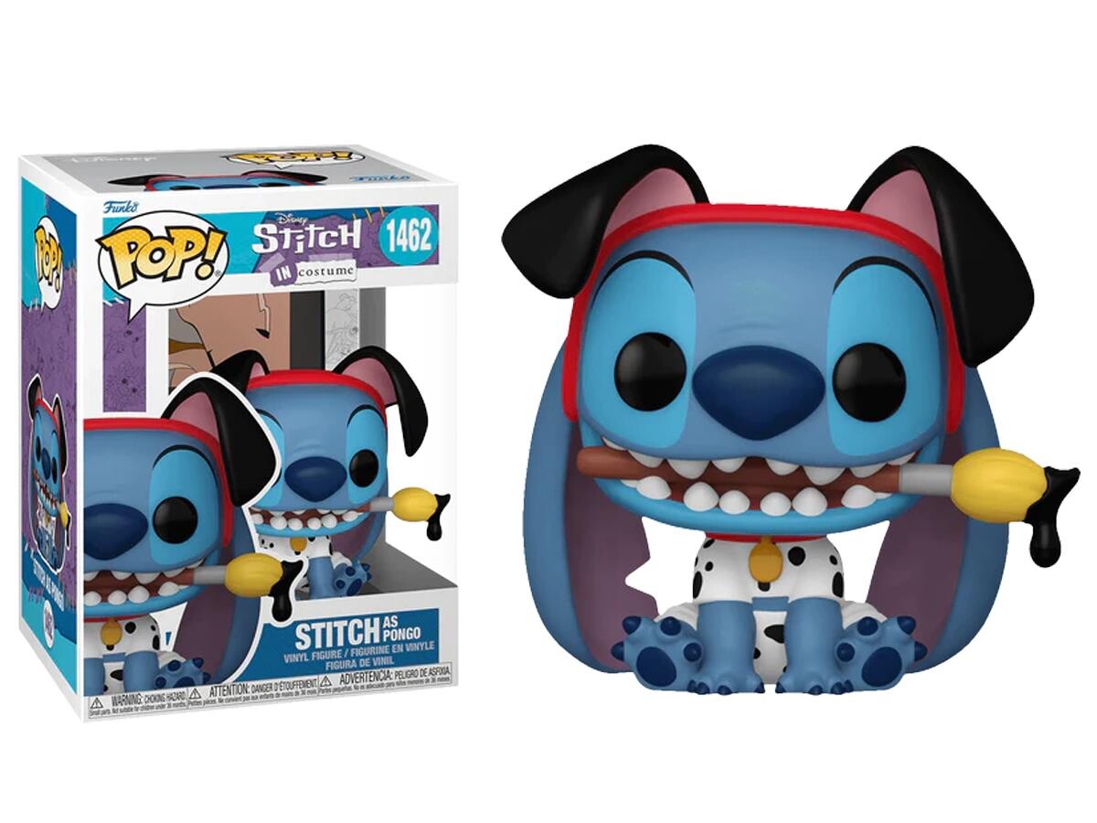 Funko Pop - Funko Pop DISNEY STITCH IN COSTUME - STITCH AS PONGO NO:1462 20406-7371