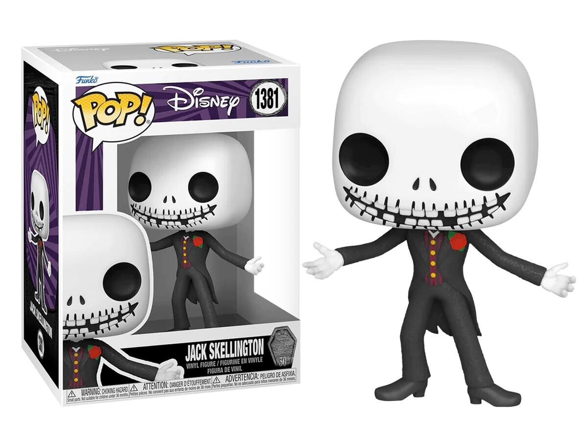 Funko Pop - Funko Pop Disney The Nightmare Before Christmas 30th- Jack Skellington No:1381 19760-6737 Funko Pop - Funko Pop Disney The Nightmare Before Christmas 30th- Jack Skellington No:1381 19760-6737