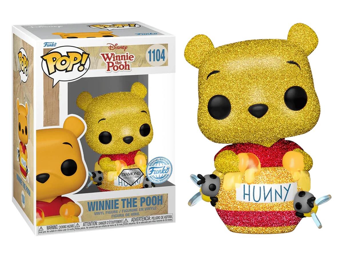 Funko Pop - Funko Pop DISNEY WINNIE THE POOH DIAMOND COLLECTION SPECIAL EDITION NO:1104 20409-7374