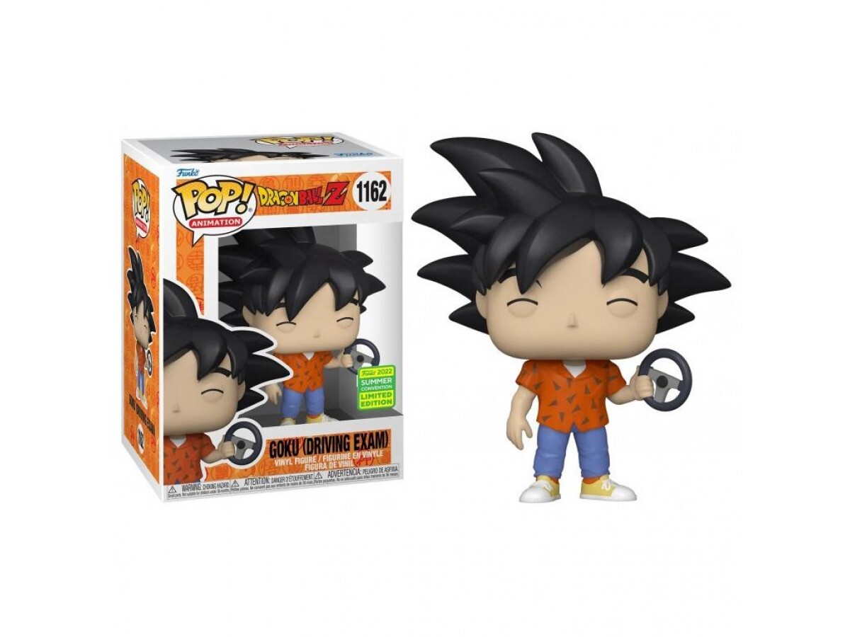 Funko Pop - Funko Pop Dragon Ball Z- Goku (Driving Exam) 2022 Summer Convention Limited Edition 19047-6013