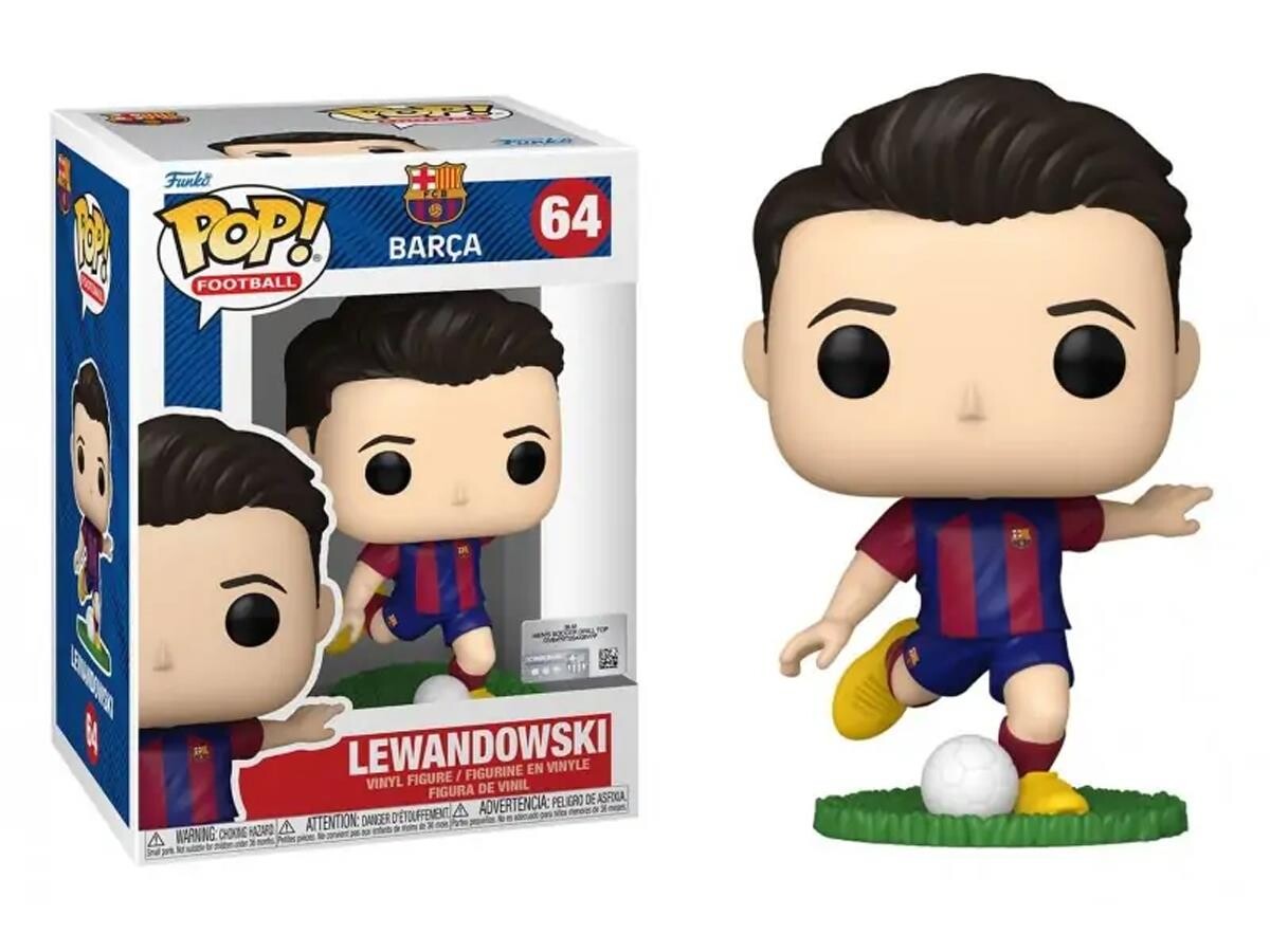 Funko Pop - Funko Pop FOOTBALL BARCELONA - LEWANDOWSKI NO:64 20411-7376