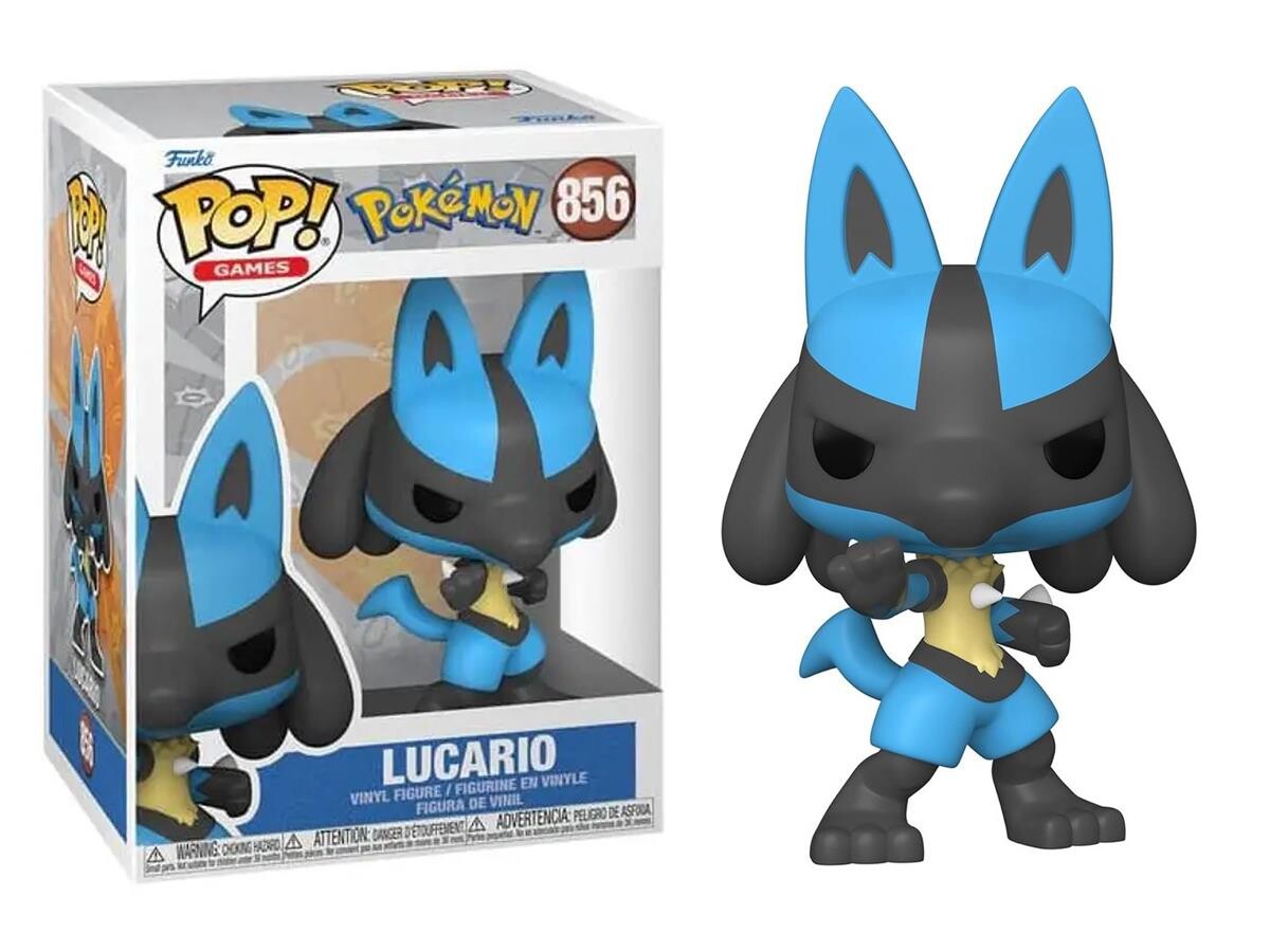Funko Pop - Funko Pop GAMES POKEMON - LUCARIO NO:856 20422-7387
