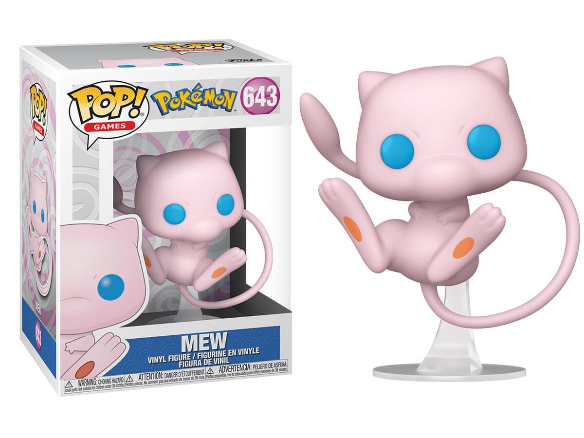 Funko Pop - Funko Pop GAMES POKEMON - MEW NO:643 20424-7389