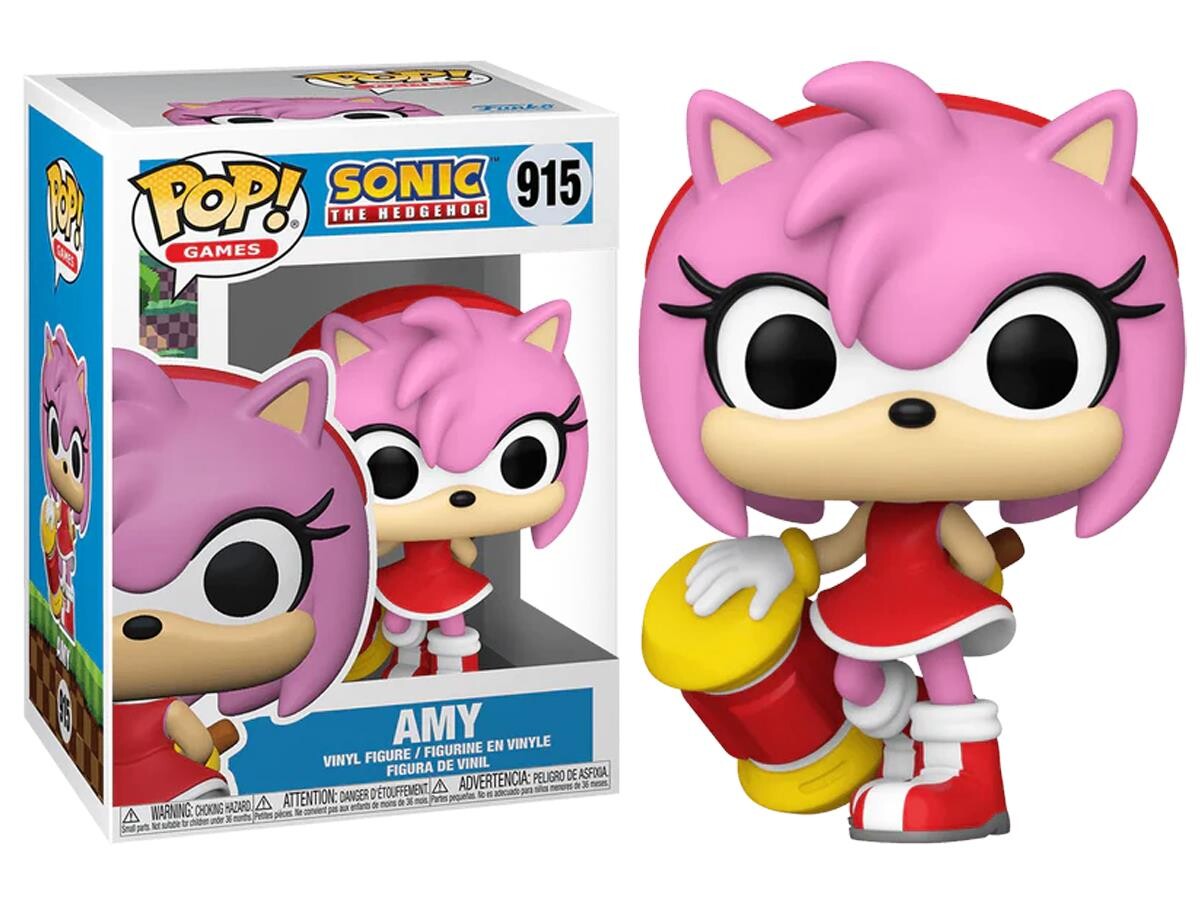 Funko Pop - Funko Pop GAMES: SONIC THE HEDGEHOG - AMY ROSE NO:915 20332-7297