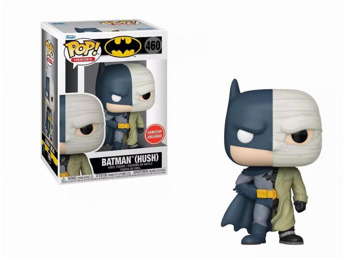 Funko Pop - Funko Pop HEROES: DC COMICS - BATMAN (HUSH) (GAMESTOP EXCLUSIVE) NO:460 19128-6114