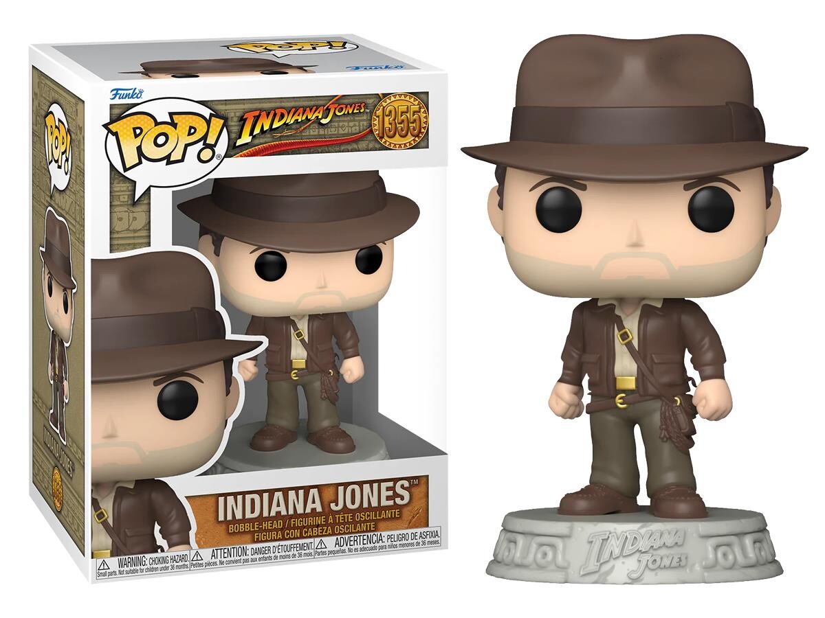 Funko Pop - Funko Pop INDIANA JONES RAIDERS OF THE LOST ARK - INDIANA JONES WITH JACKET NO:1355 19518-6502