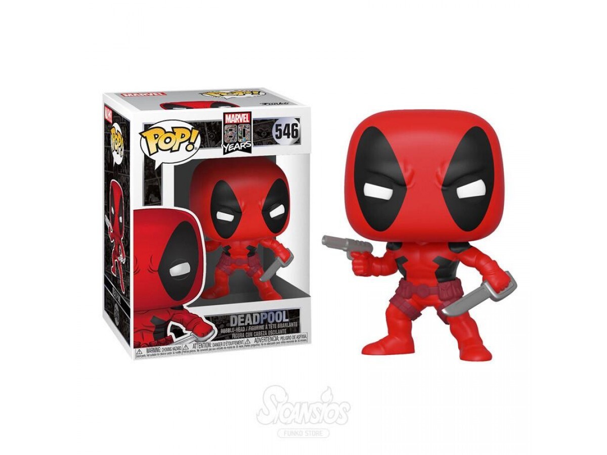 Funko Pop - Funko Pop MARVEL 80 YEARS DEADPOOL NO:546 16892-3797