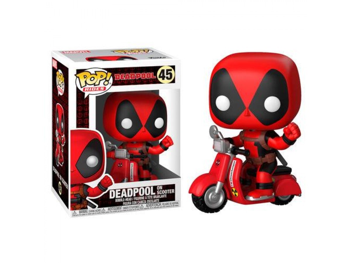 Funko Pop - Funko Pop MARVEL - DEADPOOL ON SCOOTER NO:48 18780-5691