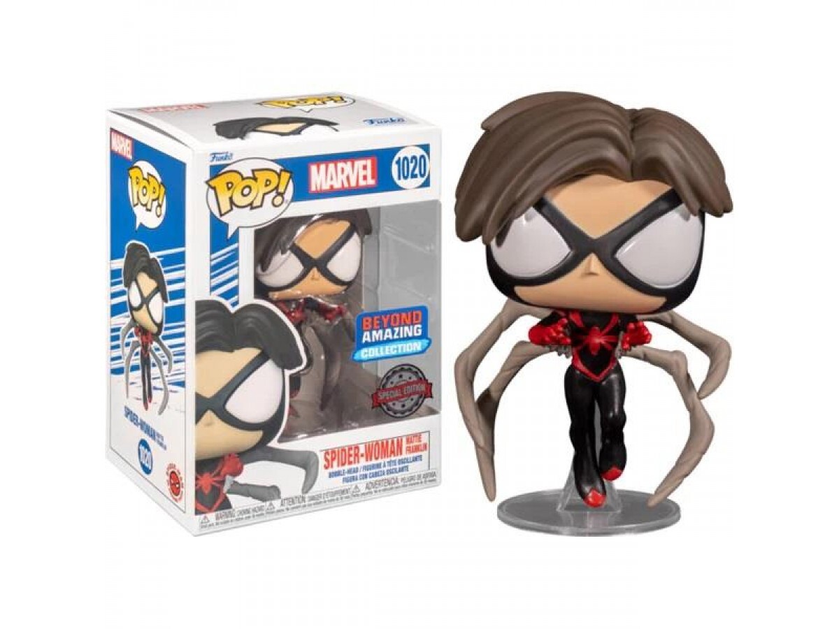Funko Pop - Funko Pop Marvel: Spider-Woman Mattie Franklin Special Edition No: 1020 Bobble-Head 18952-5957