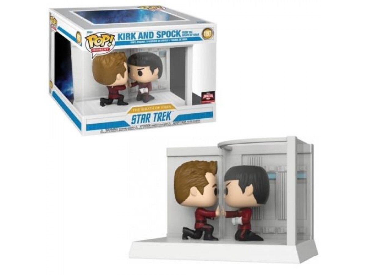 Funko Pop - Funko Pop Moment: Star Trek: Wrath of Khan- Kirk and Spock from the Wrath of Khan Special Edition N 19007-5999 Funko Pop - Funko Pop Moment: Star Trek: Wrath of Khan- Kirk and Spock from the Wrath of Khan Special Edition N 19007-5999