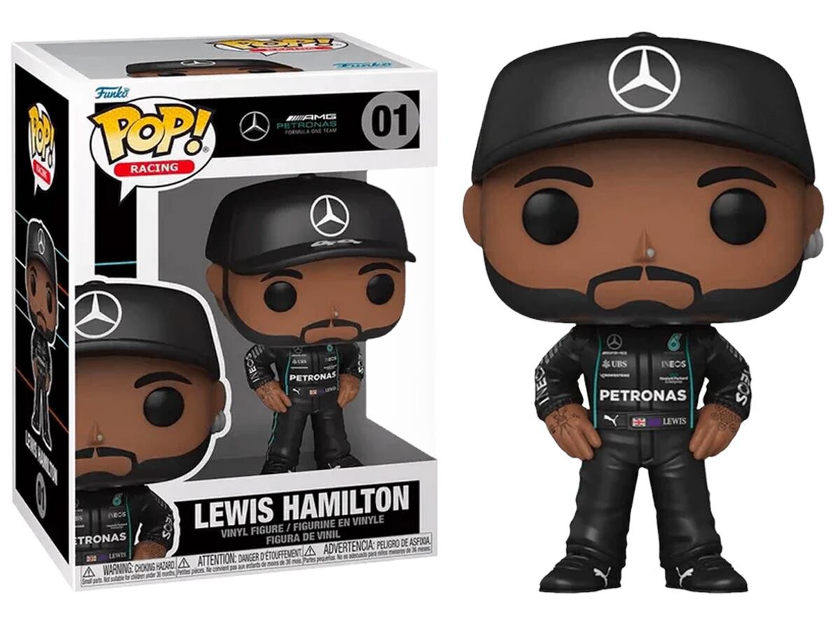 Funko Pop - Funko Pop Racing Amg Petronas Formula One Team- Lewis Hamilton No:01 20442-7407
