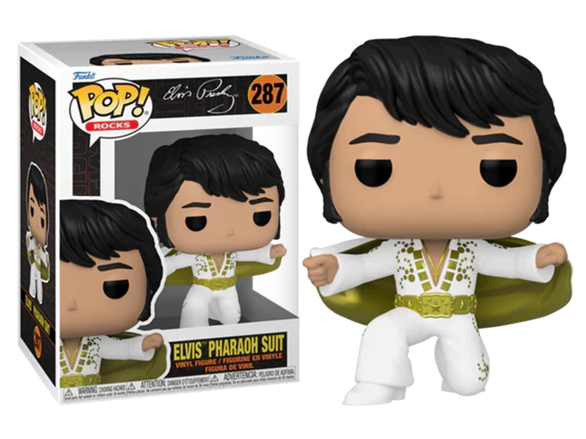 Funko Pop - Funko Pop ROCKS: ELVIS PRESLEY - ELVIS PHARAOH SUIT NO:287 19609-6631