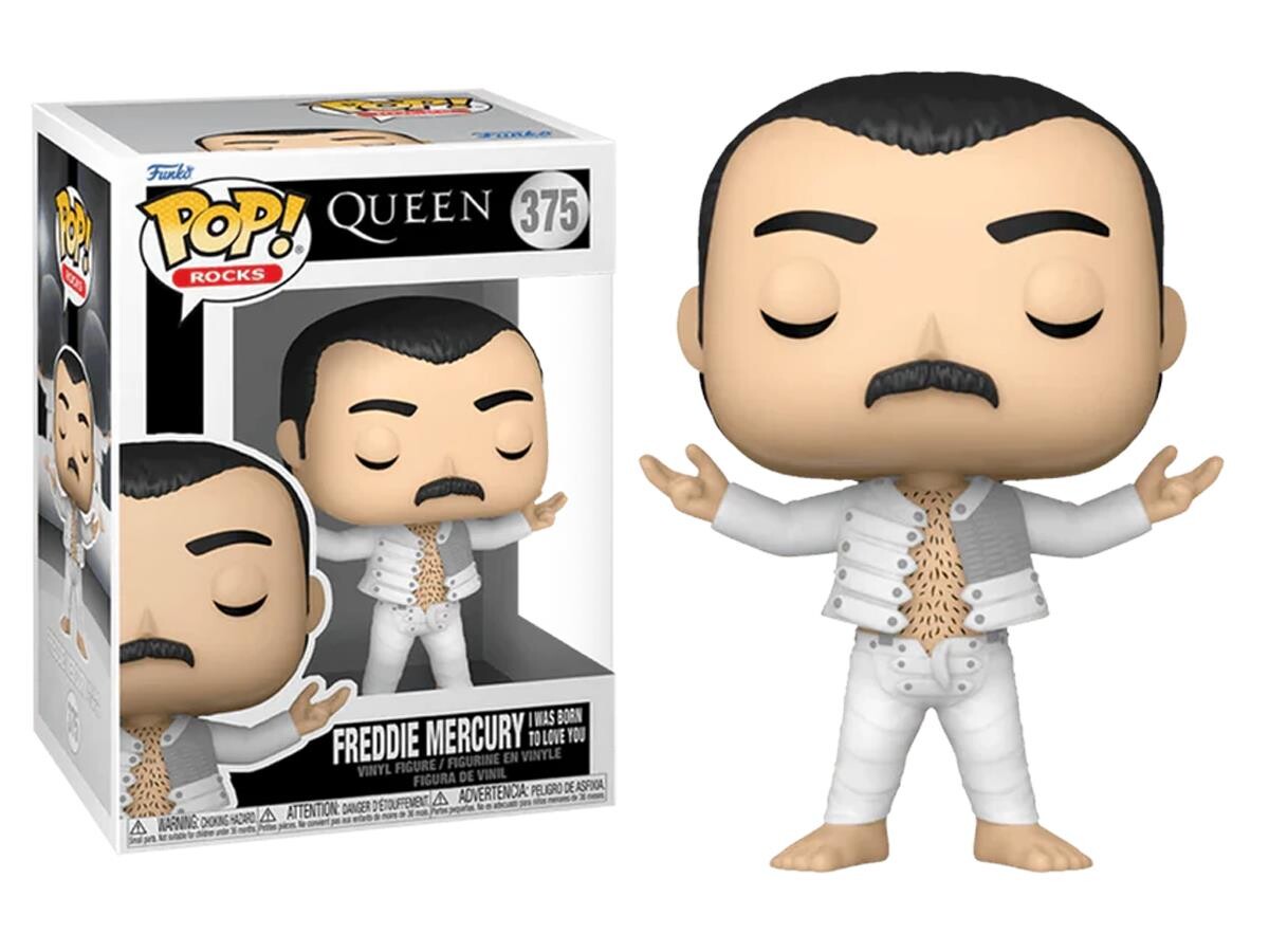 Funko Pop - Funko Pop ROCKS: QUEEN - FREDDIE MERCURY (I WAS BORN TO LOVE YOU) NO:375 20347-7312