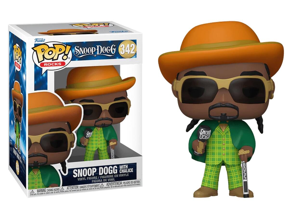 Funko Pop - Funko Pop Rocks Snoop Dogg With Chalice No:342 20447-7412