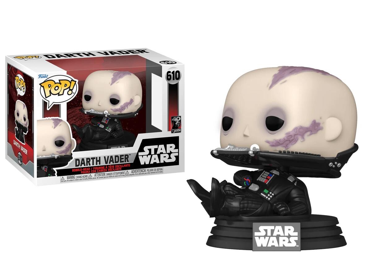 Funko Pop - Funko Pop Star Wars Return Of The Jedi 40th- Darth Vader Unmasked No: 610 Bobble-Head 20399-7364 Funko Pop - Funko Pop Star Wars Return Of The Jedi 40th- Darth Vader Unmasked No: 610 Bobble-Head 20399-7364