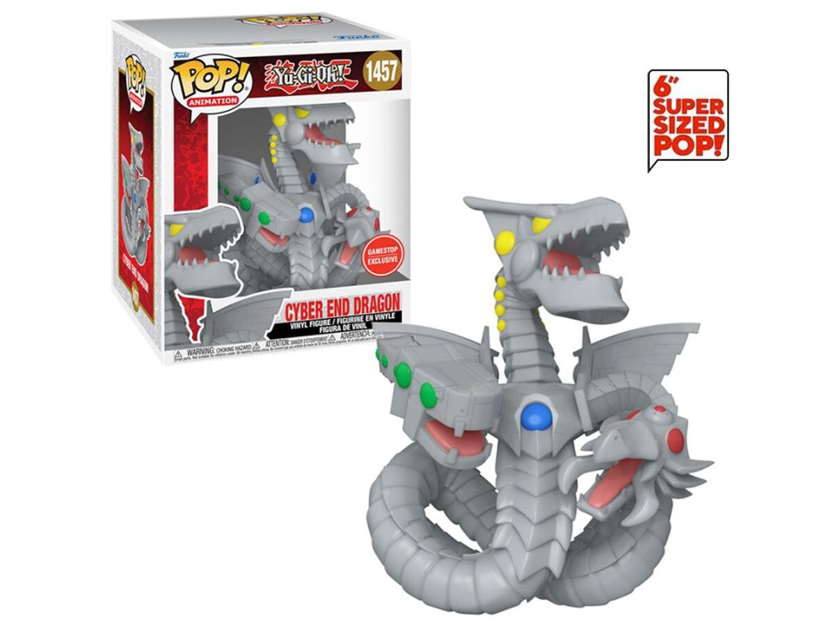 Funko Pop - Funko Pop Super Yu-Gi-Oh - Cyber End Dragon Gamestop Exclusive No:1457 20253-7112