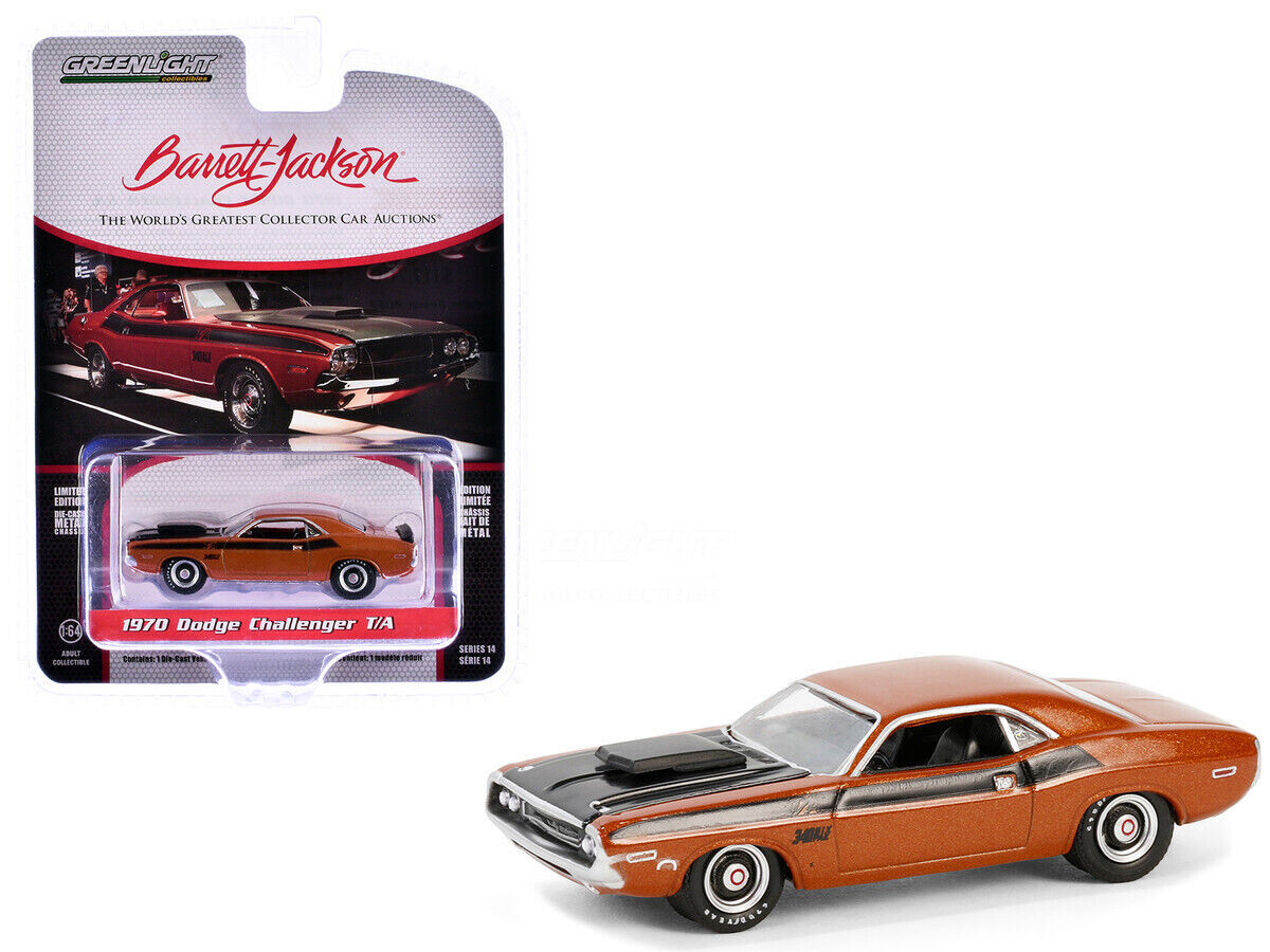 Greenlight - Greenlight 1/64 Barrett-Jackson Series 14- 1970 Dodge Challenger T/A 37310-C