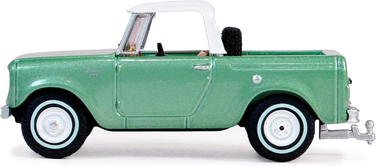 Greenlight - Greenlight 1/64 Blue Collar Collection Series 13- 1965 Harvester Scout Half Cab Pickup 35280-A Greenlight - Greenlight 1/64 Blue Collar Collection Series 13- 1965 Harvester Scout Half Cab Pickup 35280-A