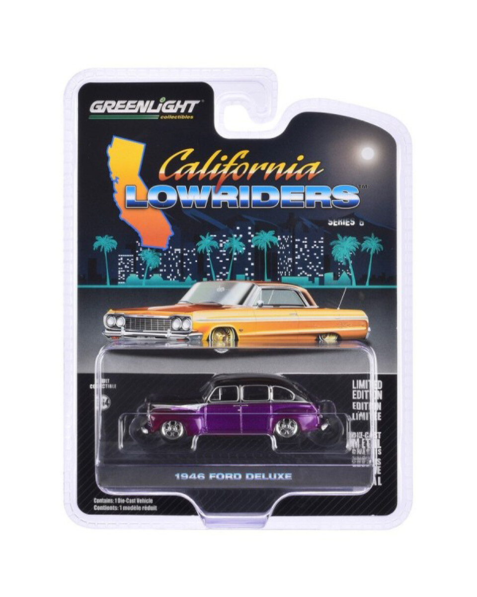 Greenlight - Greenlight 1/64 California Lowriders Series 6- 1946 Fordor Super Deluxe 63070-A Greenlight - Greenlight 1/64 California Lowriders Series 6- 1946 Fordor Super Deluxe 63070-A