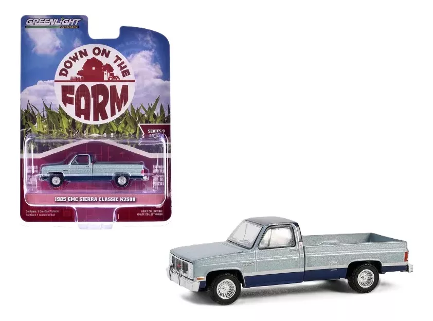 Greenlight - Greenlight 1/64 Down on the Farm Series 9- 1985 GMC Sierra 48090-D