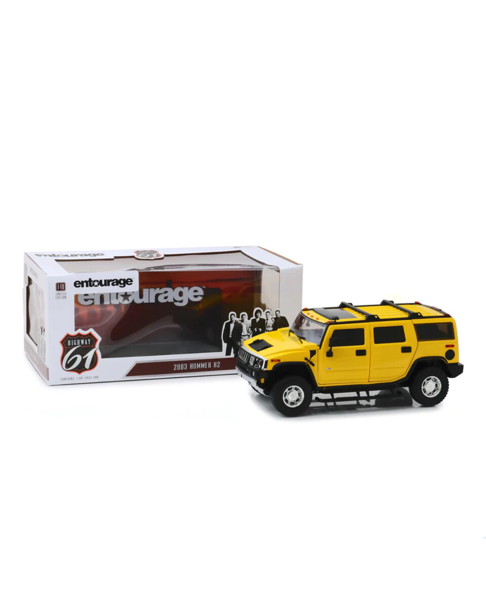 Greenlight 1:18 Highway 61 - 1:18 Entourage (2004-2011 TV Series) - 2003 Hummer H2 HWY-18015 - Thumbnail