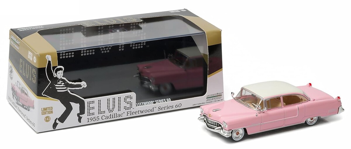 Greenlight 1/43 Elvis Presley (1935-77) - 1955 Cadillac Fleetwood Series 60 
