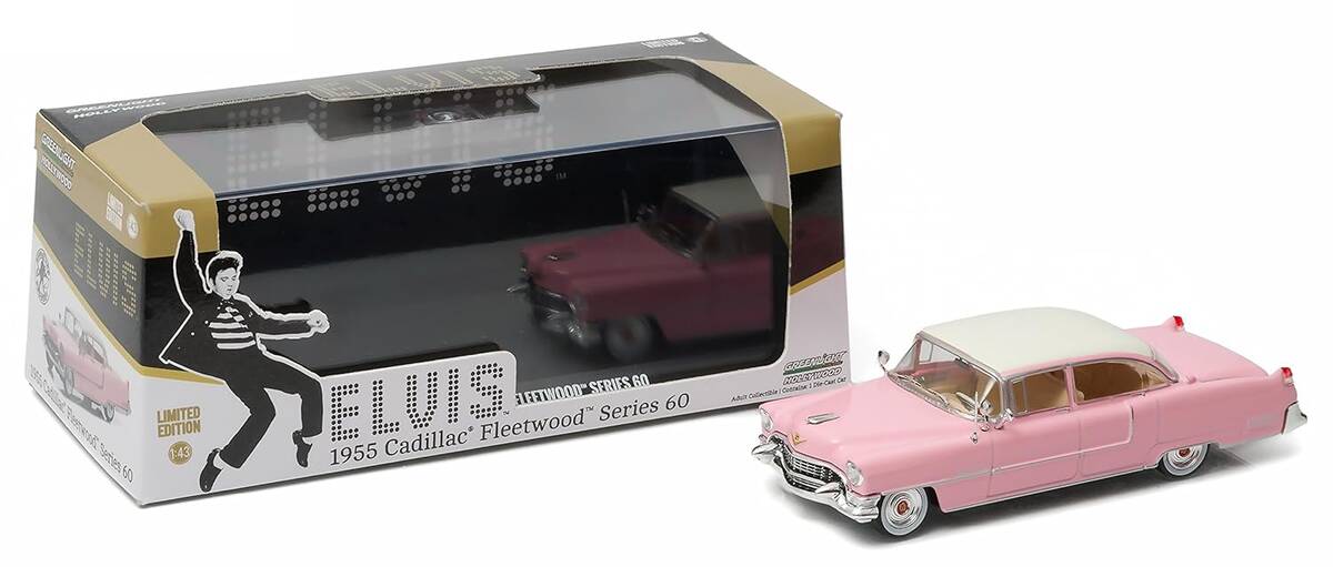 Greenlight 1/43 Elvis Presley (1935-77) - 1955 Cadillac Fleetwood Series 60 