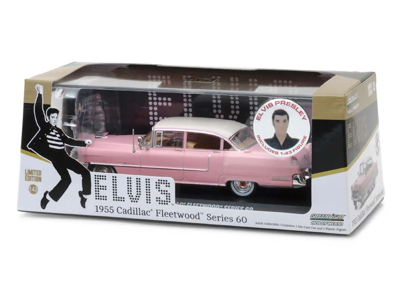 Greenlight 1/43 Elvis Presley (1935-77) - 1955 Cadillac Fleetwood Series 60 