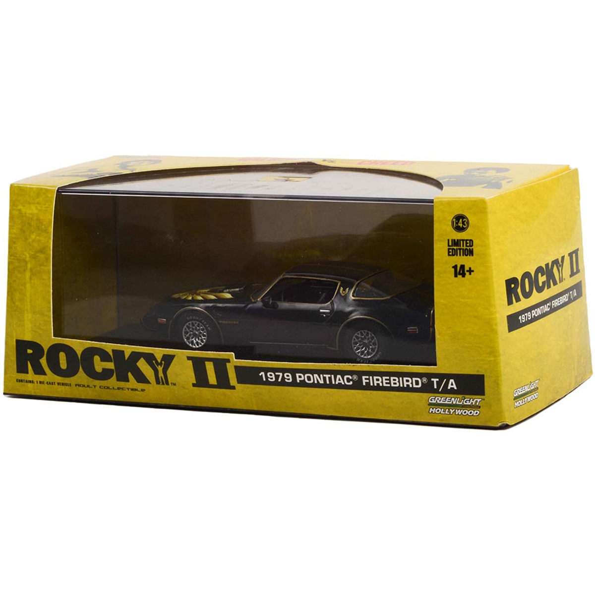 Greenlight 1:43 Rocky II (1979) - 1979 Pontiac Firebird Trans Am 86616 - Thumbnail