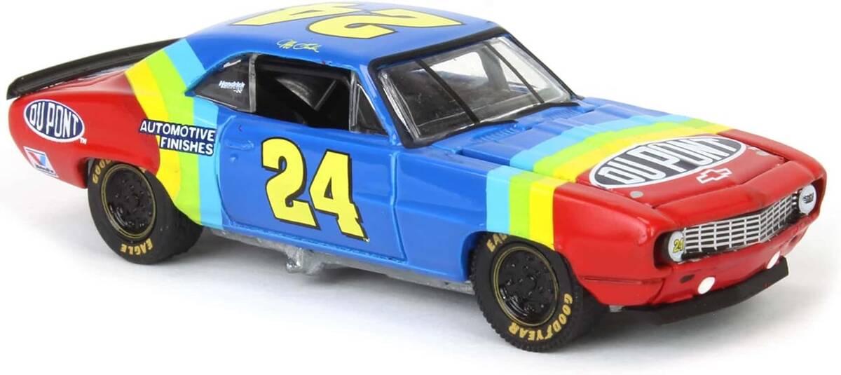 Greenlight 1/64 1969 Chevrolet Camaro - Jeff Gordon / Hendrick Motorsports First Win Tribute - May 29, 1994 - Charlotte, NC 30492