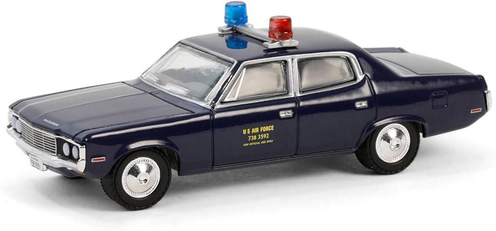 Greenlight 1/64 Battalion 64 Series 4- 1972 AMC Matador - U.S. Air Force 61040-E