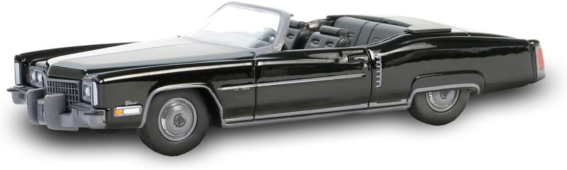 Greenlight 1/64 Black Bandit Series 29 - 1972 Cadillac Eldorado Fleetwood Convertible Solid Pack 28150-C - Thumbnail