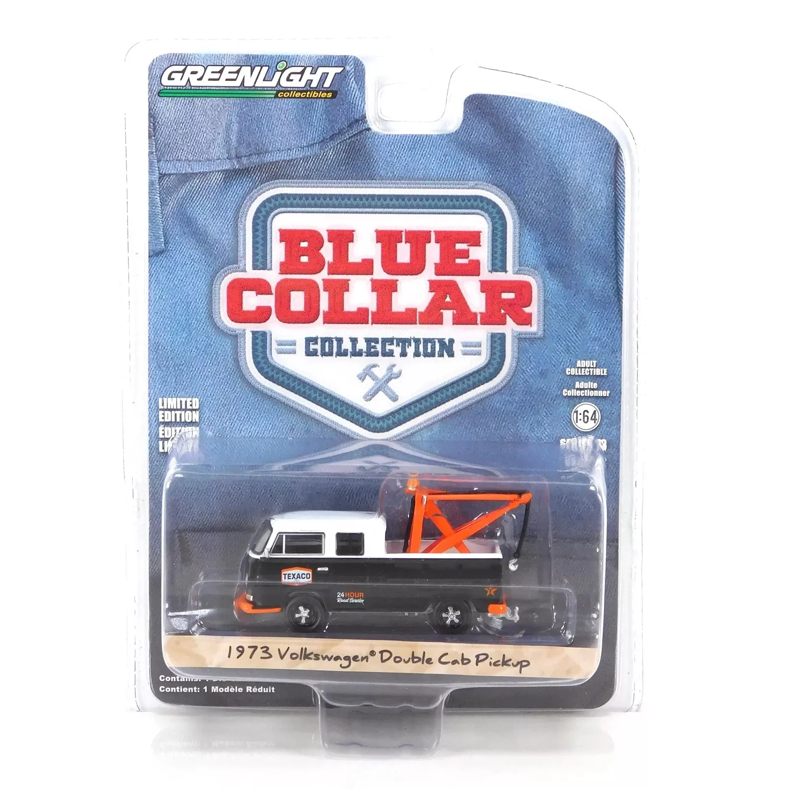 Greenlight 1/64 Blue Collar Collection Series 13- 1973 Volkswagen Pickup 35280-B - Thumbnail