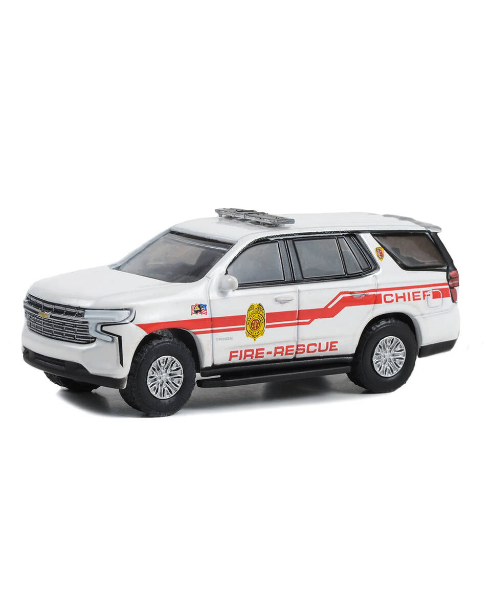 Greenlight 1/64 Fire & Rescue Series 4- 2021 Chevrolet Tahoe 67050-F