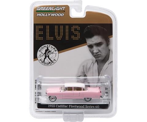 Greenlight 1/64 Hollywood Series 14 - Elvis Presley (1935-77) - 1955 Cadillac Fleetwood Series 60 
