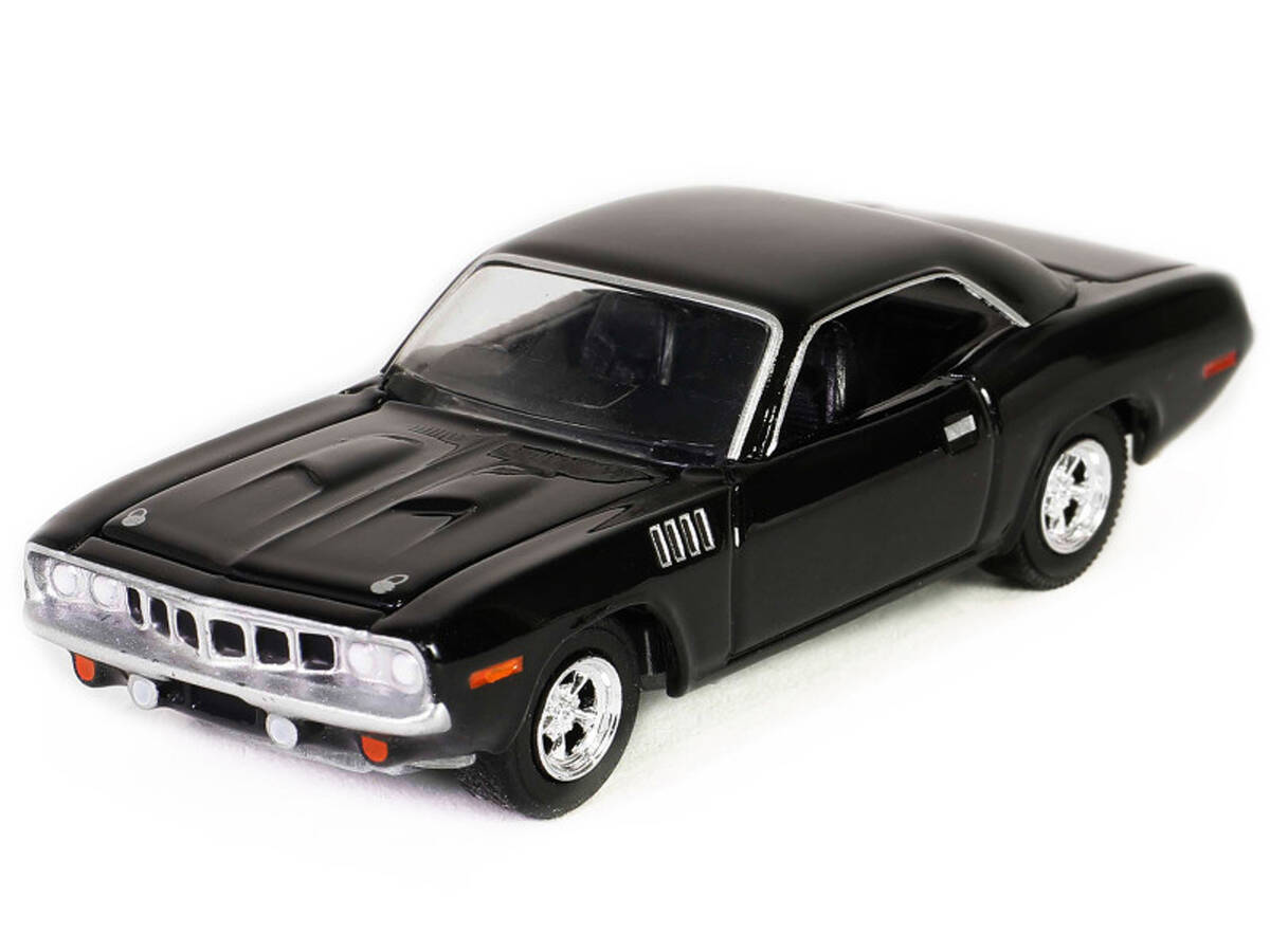 Greenlight 1/64 Hollywood Series 41- 1971 Plymouth 'Cuda - John Wick: Chapter 4 (2023) 62020-F