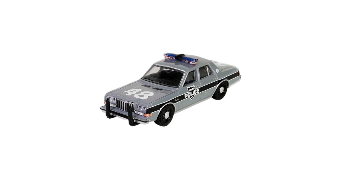 Greenlight 1/64 Hollywood Series 41- Inner City Police Department - 1984 Plymouth Gran Fury - The Crow (1994) 62020-E - Thumbnail