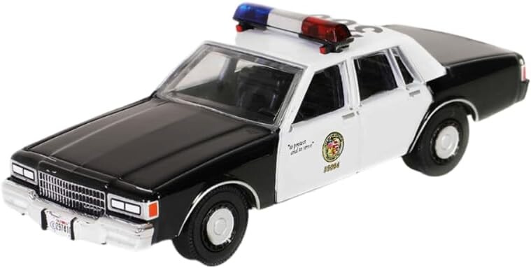 Greenlight 1/64 Hollywood Series 41- Los Angeles Police Department (LAPD) - 1986 Chevrolet Caprice - True Romance (1993) 62020-C - Thumbnail