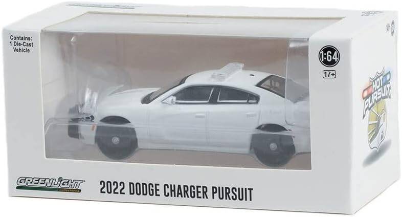 Greenlight 1/64 Hot Pursuit - 2022 Dodge Charger Pursuit - White 43002